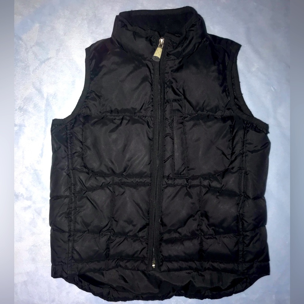 Gap Black Puff Vest